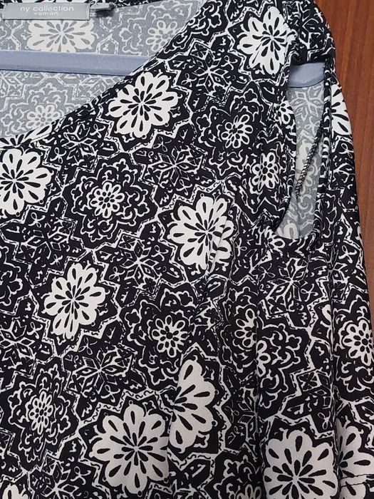 Śliczna bluzka z wyciętymi ramionami