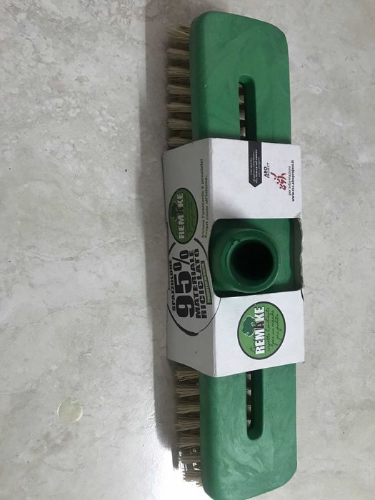 escova limpeza para exterior ou armazém sem cabo marca "dietimport"