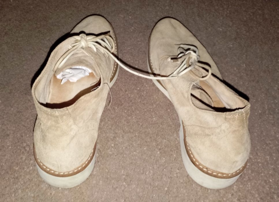 Жіночі замшеві ботіночки 38р.