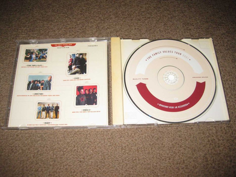 CD da Coletânea "The Family Values Tour 2001" Portes Grátis!