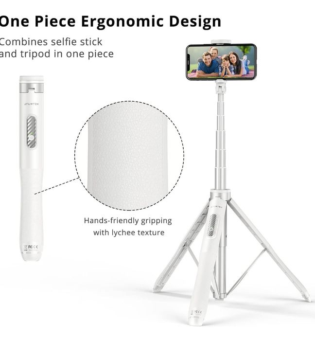 ATUMTEK Kijek do selfie 130 cm