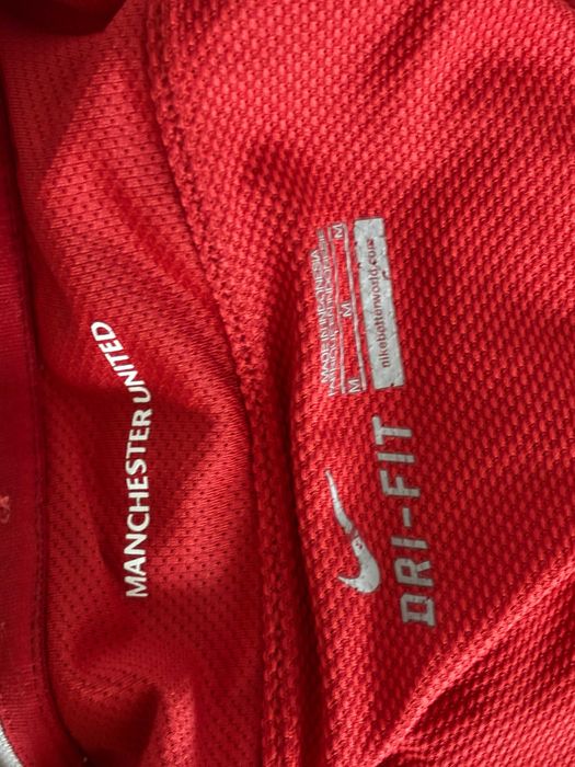 Oryginalna koszulka Nike Manchester United 2011 - 2012 długi rękaw
