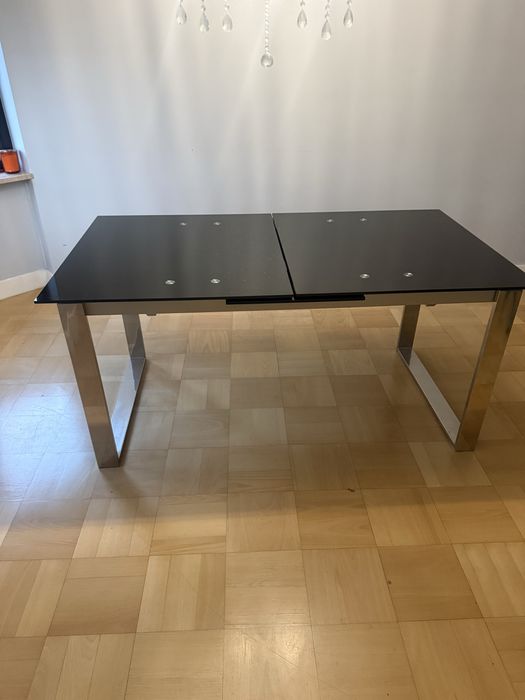 Stól rozkladany szklany