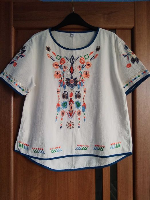 Вишиванка, блуза з вишивкою, розмір XL