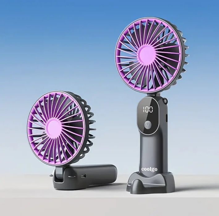 Вентилятор акумуляторний з LED-дисплеєм