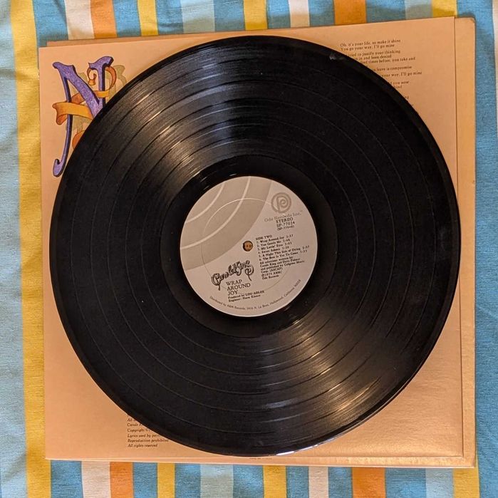 Vinyl - Carole king - Wrap around joy - 1974