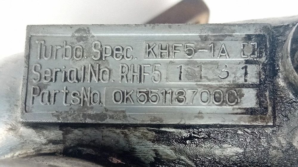 Turbo / compressor KIA Carnival II (GQ)