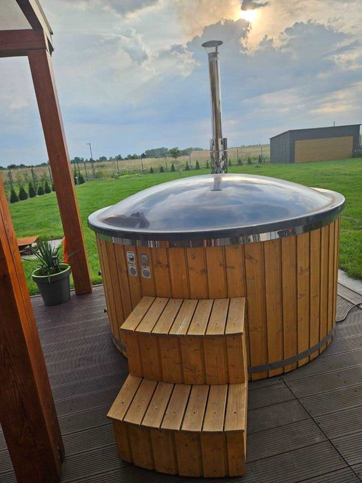 Tanie Banie z Litwy Sauny Ogrodowe Balie Kąpielowe Jacuzzi Beczka Spa