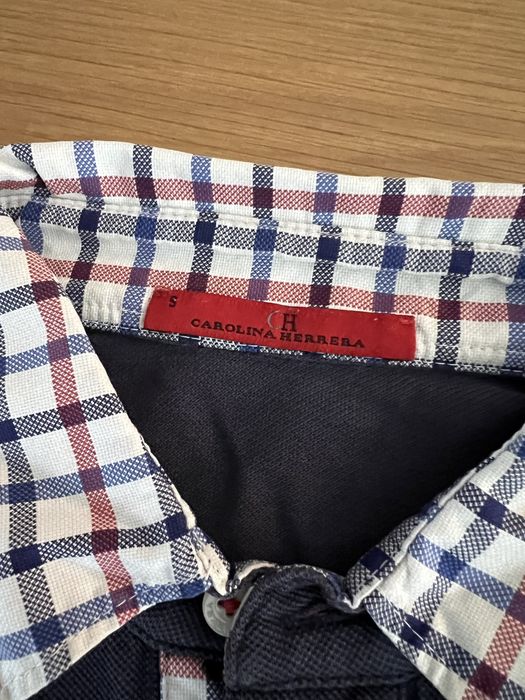 Polo de manga curta Carolina Herrera S size