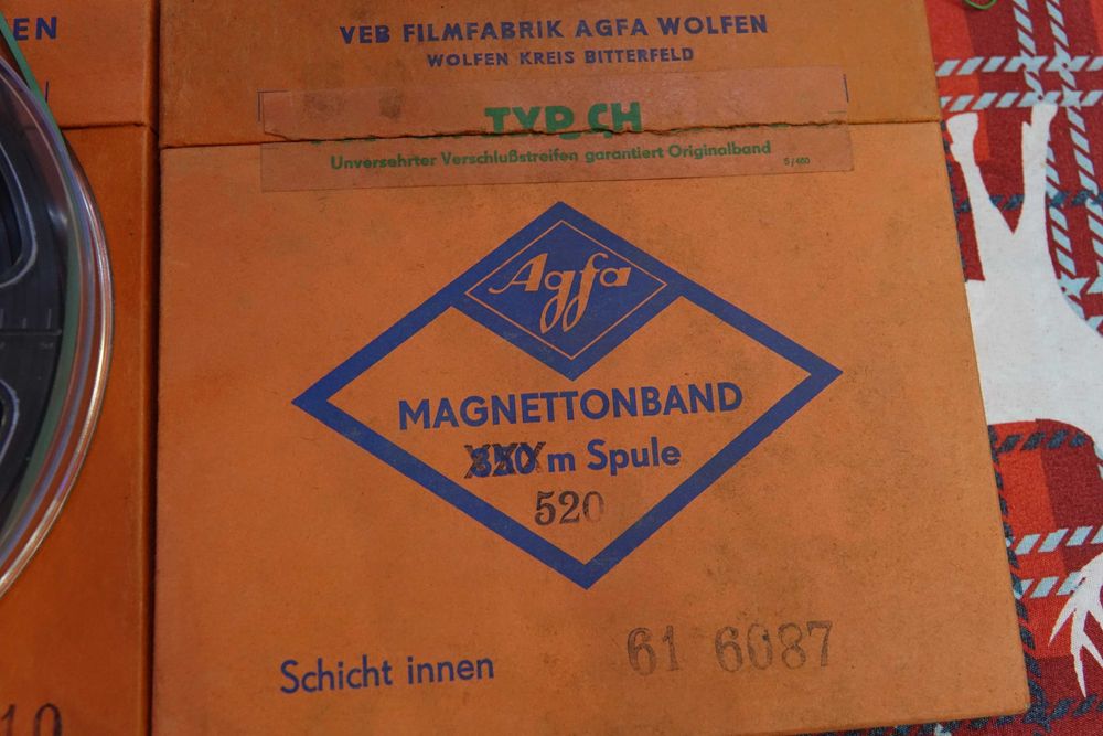 Taśmy szpulowwe 18stki AGFA