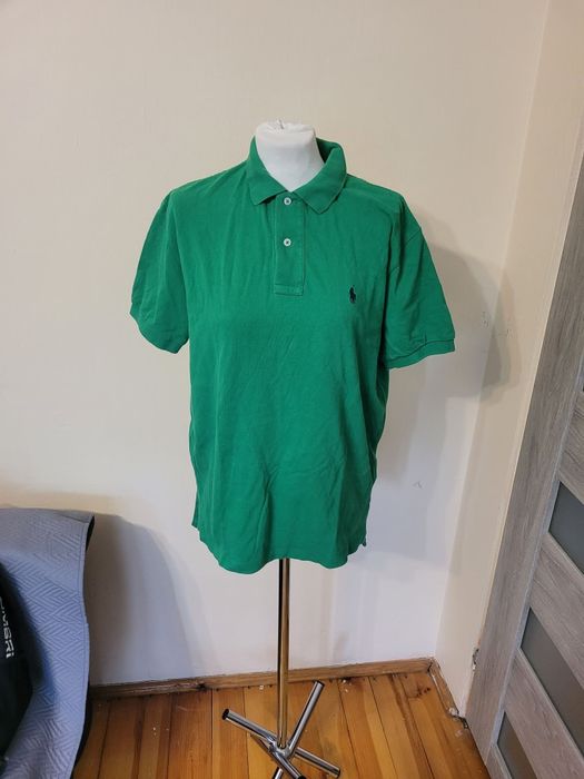 Koszulka Ralph Lauren męska polo zielona  Rozmiar S/M