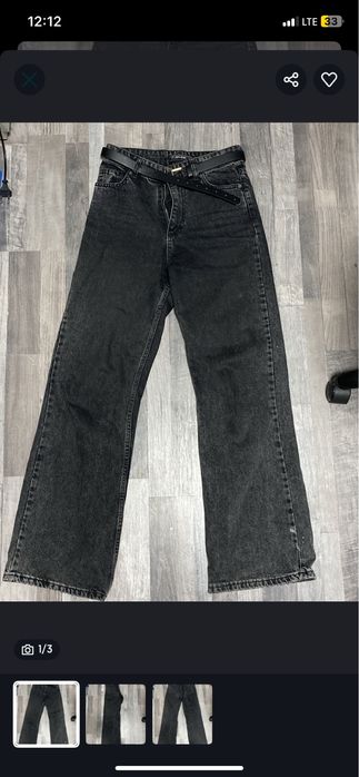 джинси чорно сірі