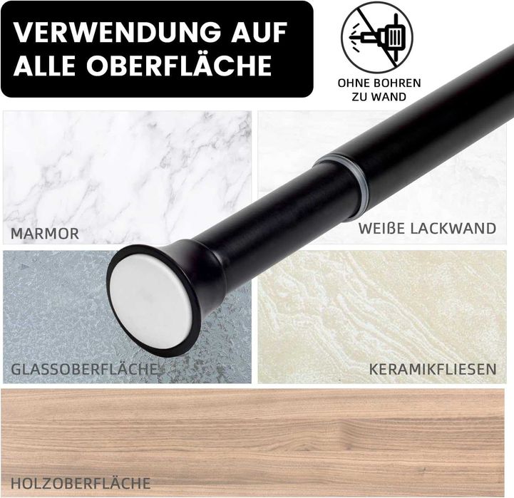 Nowy drażek/wieszak/karnisz/szyny/MUHOO/55-90/! 4558 !