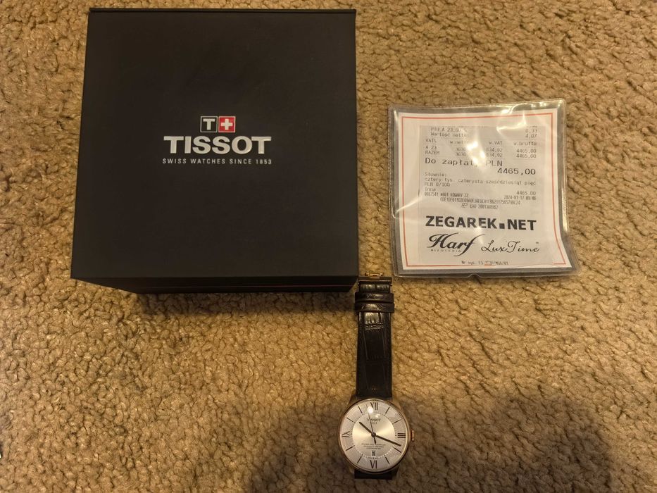 Szwajcarski zegarek Tissot Chemin Des Tourelles Chronometer IDEALNY