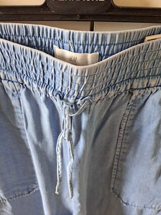 Calças de ganga fininha H&M 36 mulher