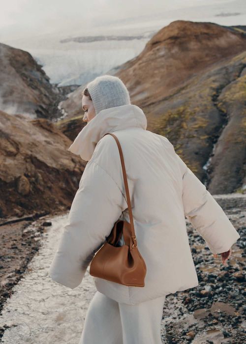 Сумка Polene № 9 Mini Camel