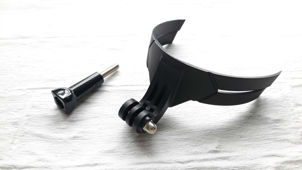 Кріплення на шолом для GoPro / Крепление GoPro на мото шлем на липучке