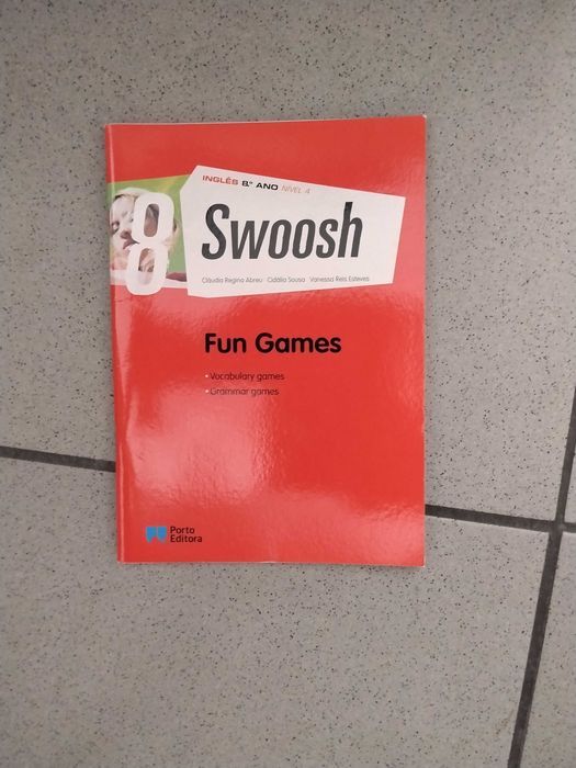 Livro Swoosh 8 – Inglês | Porto Editora