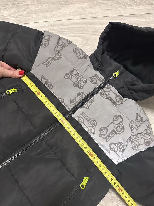 Куртка демисезонная весенняя непромокаемая на флисе Name it 104-110