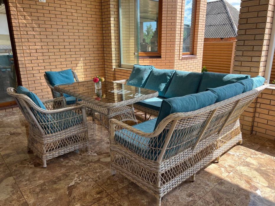 Мебель плетеная для сада