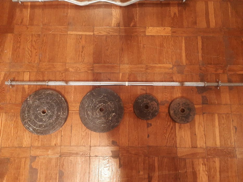 Продам штангу наборну 44 кг