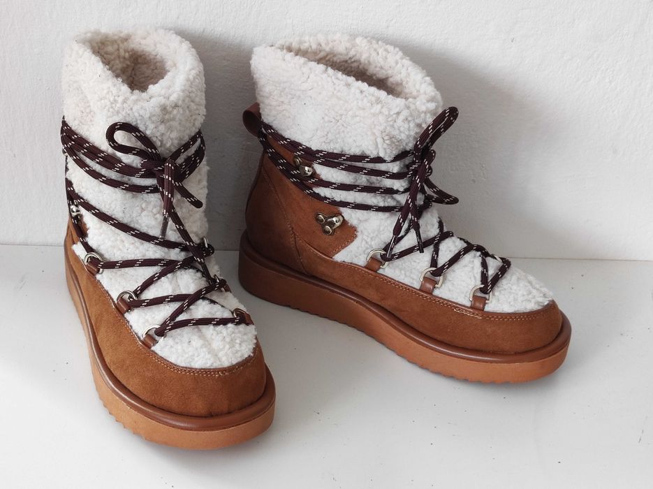 - River Island - Botki, śniegowce r. 37
