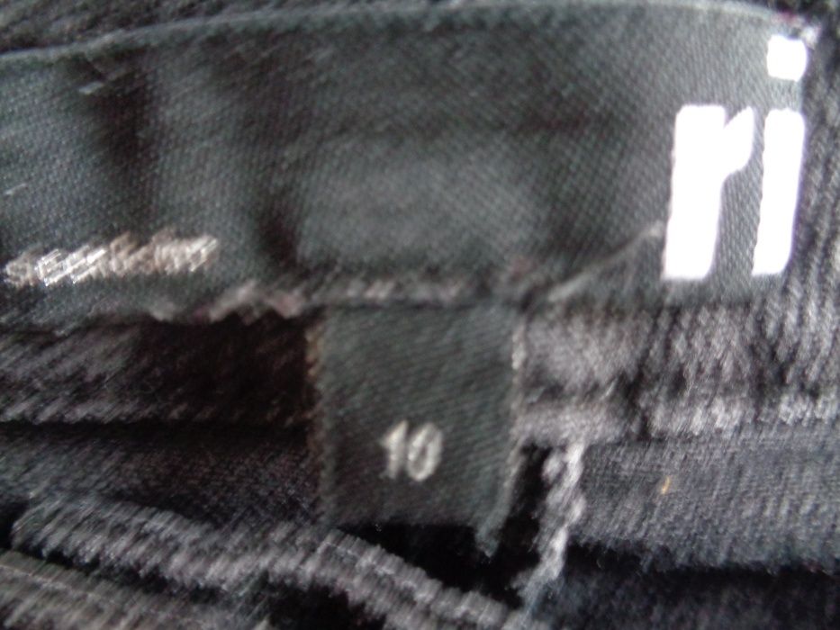 Spodnie damskie jeans czarne RI roz.38. ubrania damskie.