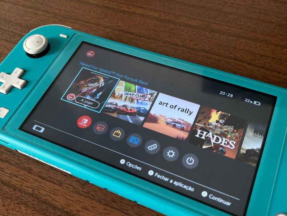Nintendo switch lite desbloqueada