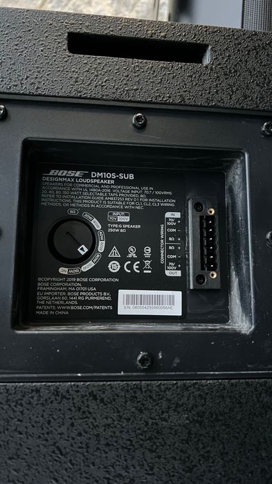 Coluna Bose Designmax Loundspeaker