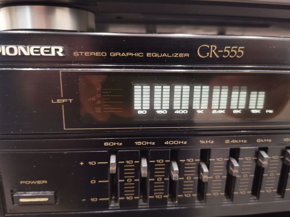 Wzmacniacz Pioneer A-676 + equalizer Pioneer GR-555