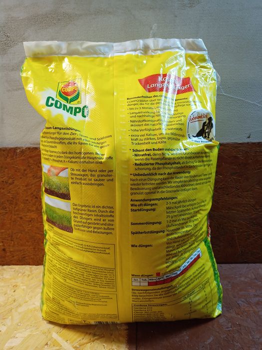 Nawóz do trawnika COMPO 20kg