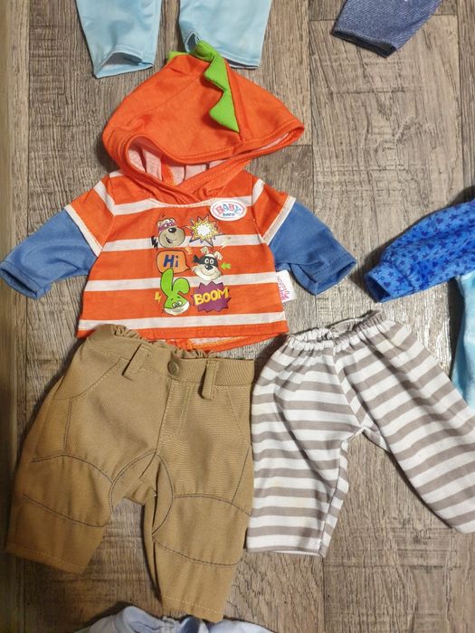 одежда костюмчик пижама бодик платье для  беби борн baby born