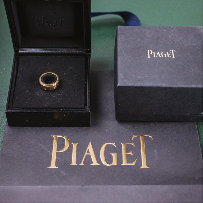 Anel PIAGET POSSESSION em Ouro 18k e Diamantes - Tamanho 54 - 12.5 gr
