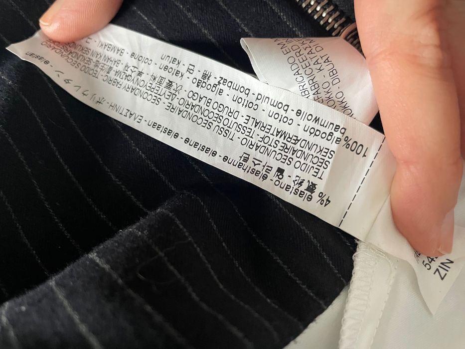 Zara spodenki szorty zamek falbanka uczennica