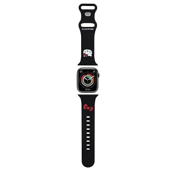 Pasek Hello Kitty Silicone Kitty Head na Apple Watch 38/40/41mm - czar