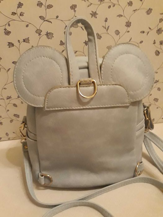 Plecak niebieski myszka