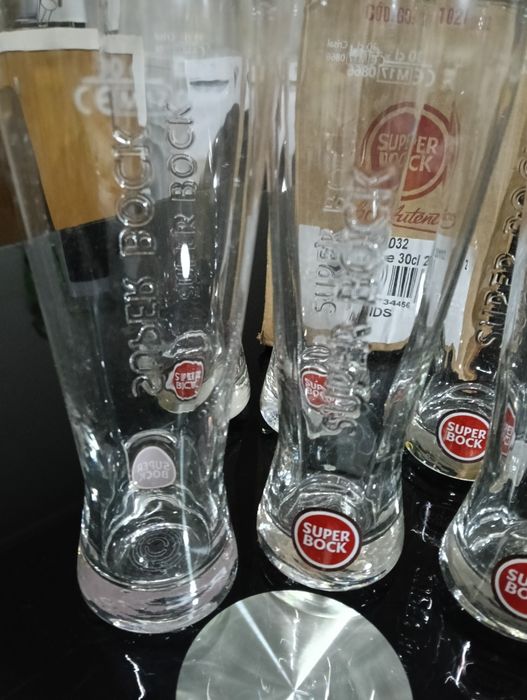 Copos príncipe super Bock novos