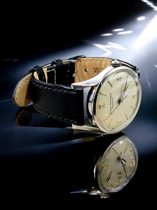 Zegarek Girard Perregaux Gyromatic 1960r / ŚWIETNY STAN!