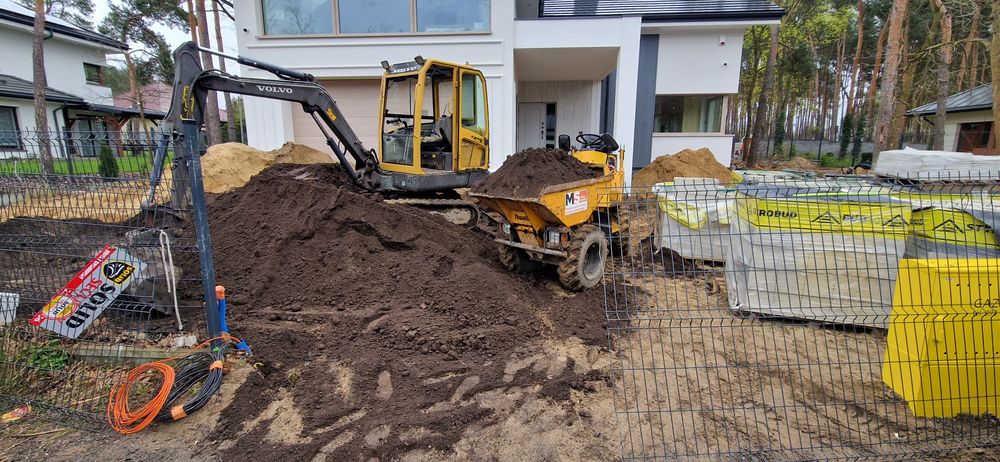 Usługi minikoparką 2.7t