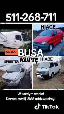 Skup aut Toyota Mercedes Volvo Man Daf  Iveco  Sprinter Corolla Actros