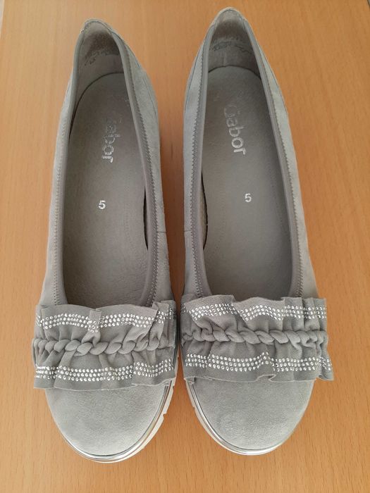 Gabor baleriny szare rozm. 38
