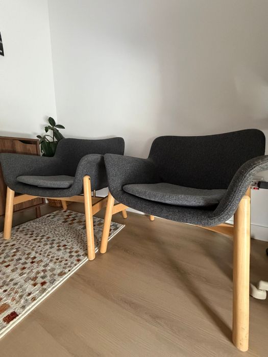 2 Poltronas IKEA VEDBO como novas - Design Escandinavo - 270€ o conjunto