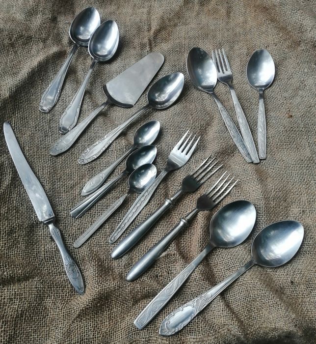 Ложки, виделки, ножі СРСР.  Вилки