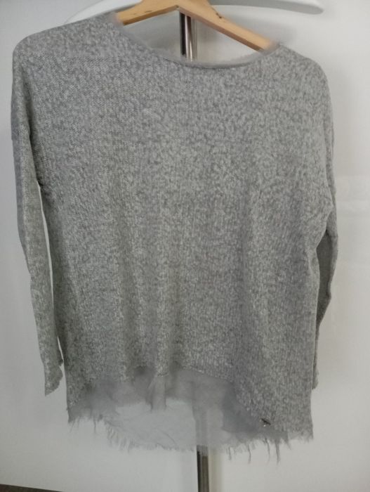 Camisola cinzenta SALSA