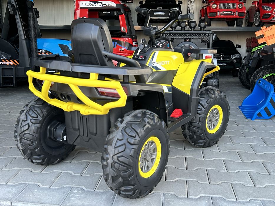 Quad na akumulator ATV Desert Z Napędem 4X4 10Ah 4X45 WATT