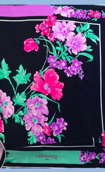 LEONARD PARIS премиум шелковый платок