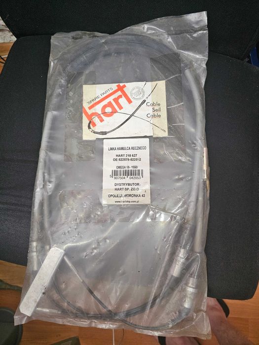 Komplet Linek Linka Hamulca Ręcznego Postojowy Cięgło Opel Omega A B