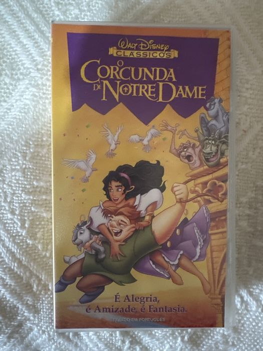 Cassete antiga Corcunda de Notre Dame