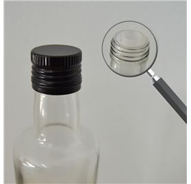 Garrafas 750 mL em vidro