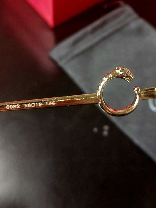 Óculos de sol Cartier Panthère Style